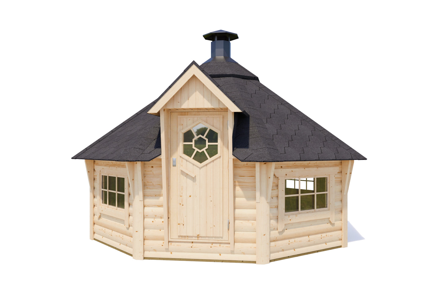 Cabana de Barbecue Grillhut