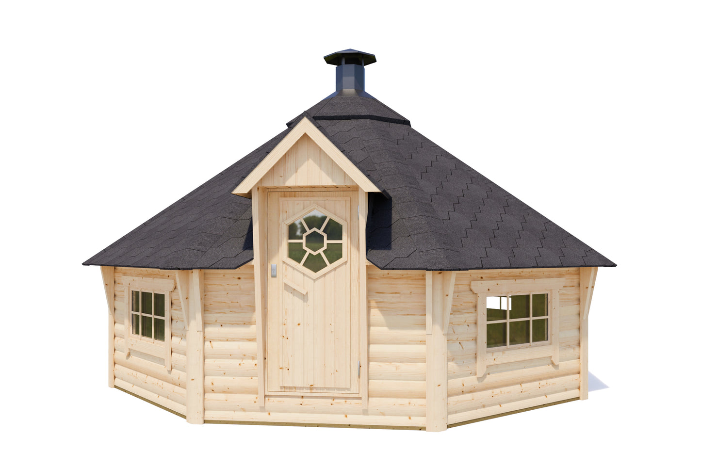 Cabana de Barbecue Grillhut