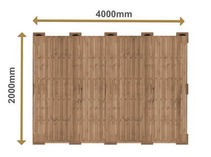 Patio Cubierta 2x4