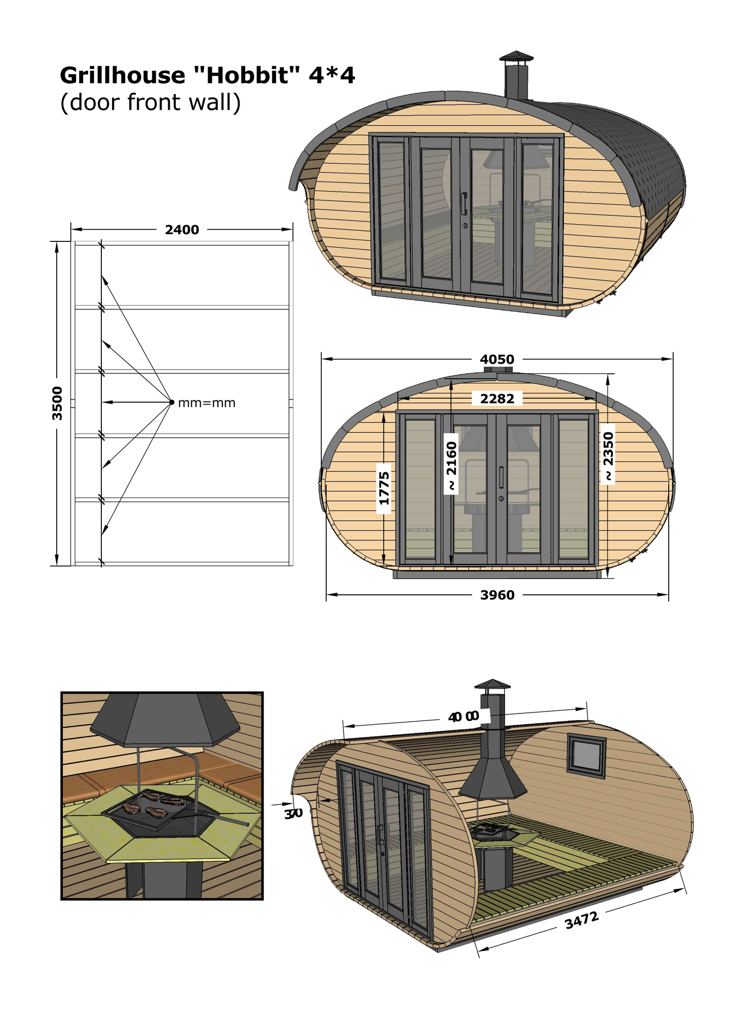 Nordicasas Grillhouse Hobbit