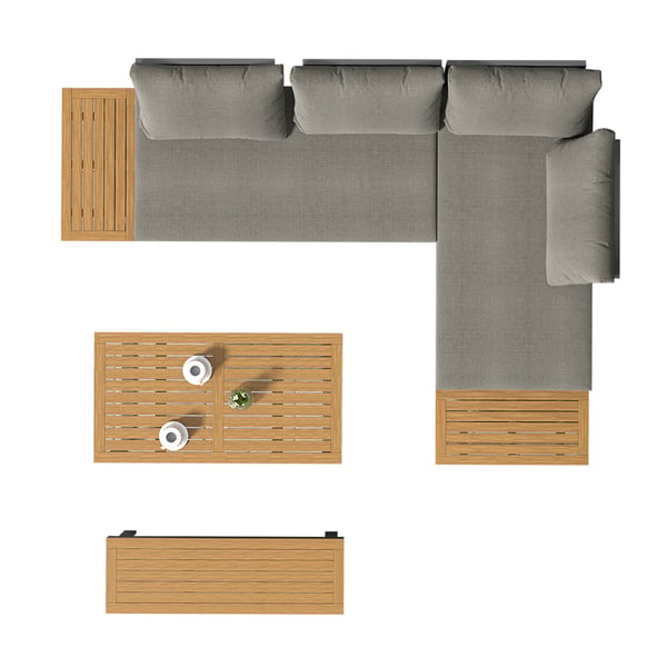 Conjunto de sala de estar Orya Plus