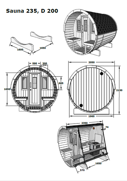 Saunamo Barril