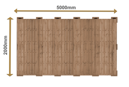 Patio Deck 2x5