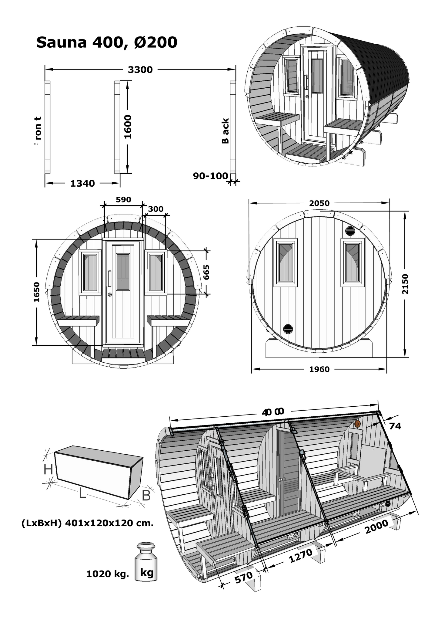 Saunamo Barril