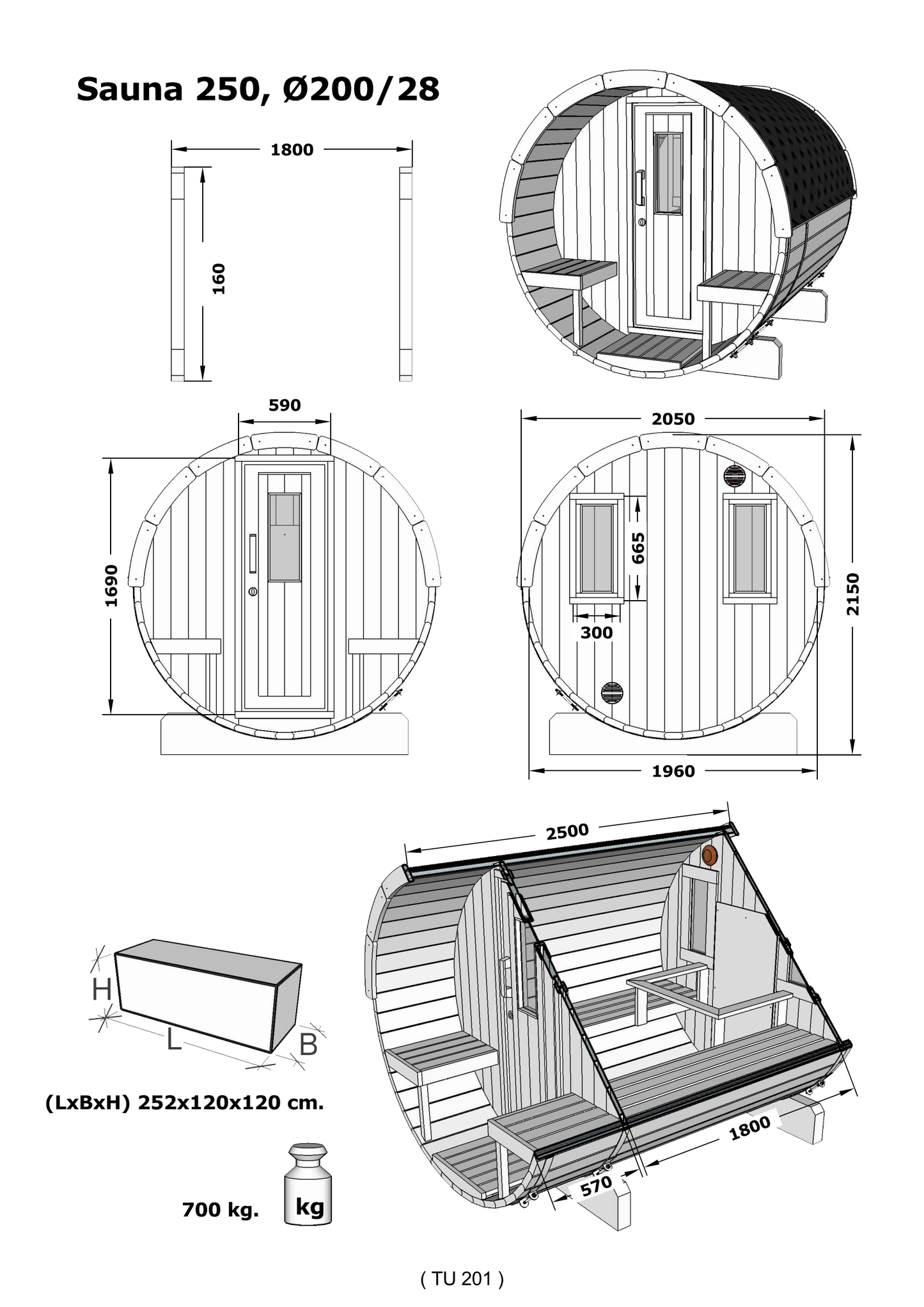 Saunamo Barril