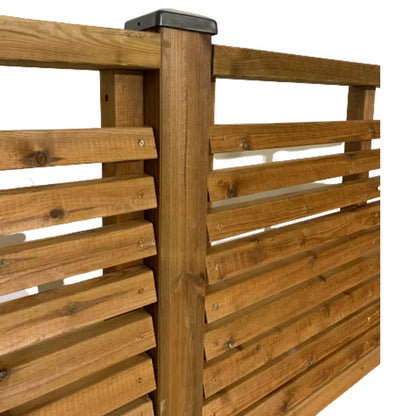 Slat Railing for Patio Decks