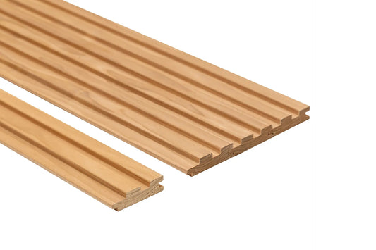 Panel Kyte para Revestimiento Interior 15x87mm Álamo Termomodificado (Thermo Aspen)