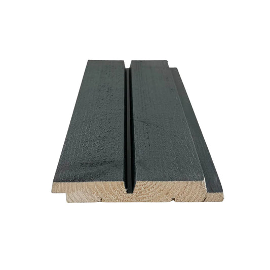 Revestimento Exterior Raita 23x145x4200 Pre-Pintado, Cinzento, Abeto