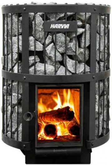 Harvia Legend 240 Wood Burning Sauna Heater Set