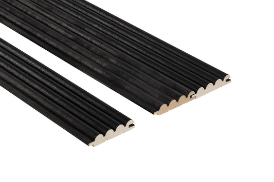 Revestimiento interior SRP Negro 15x82mm Álamo (Aspen)