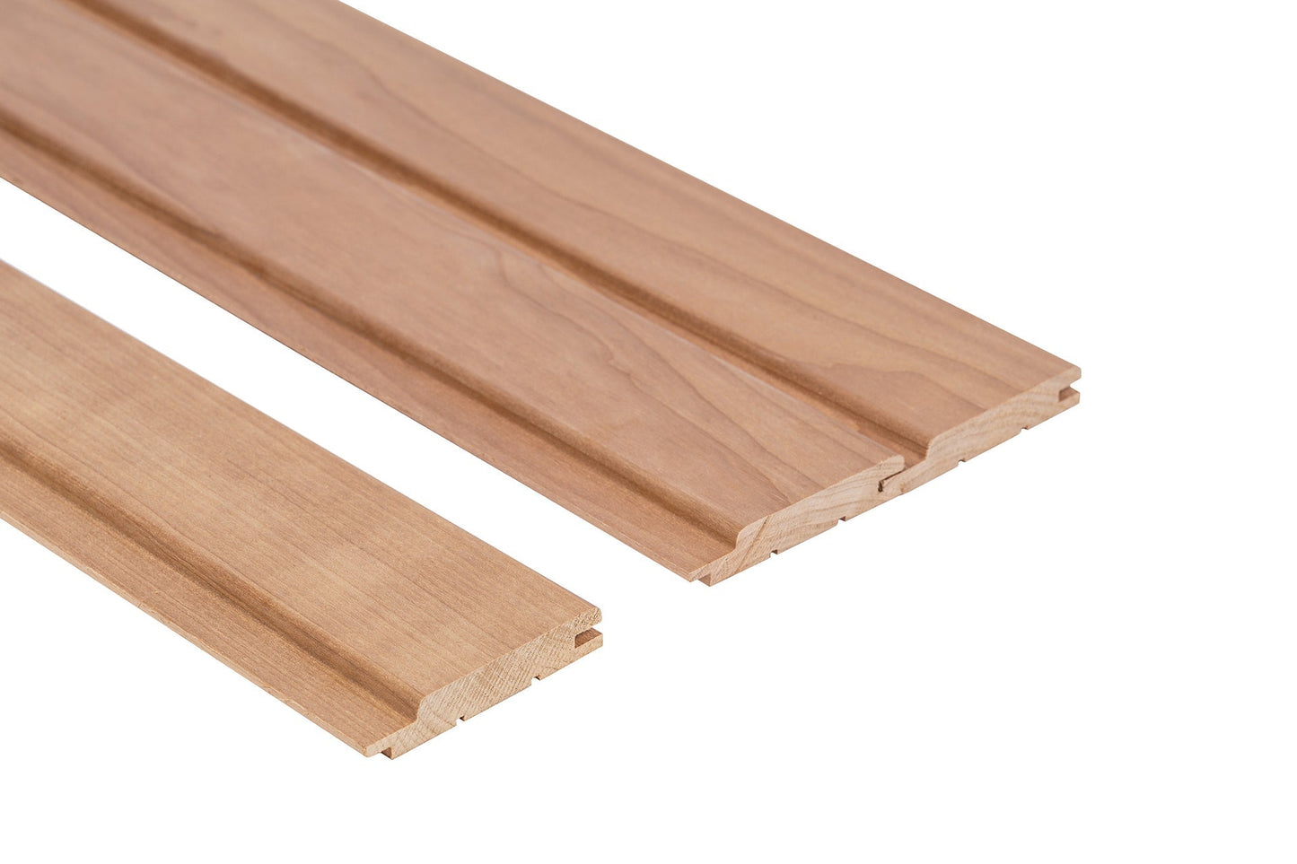 Panel de revestimiento interior STP 15x120 mm de álamo termomodificado (Thermo Aspen)