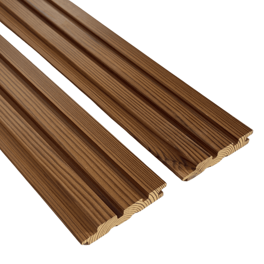 Panel PURE 17x90mm (Pino Termomodificado) - Pack de 6 piezas - Nordicasas