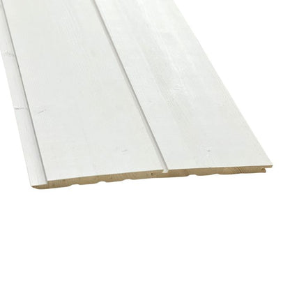 STRUKTUURI Panel 15x176mm (Spruce - Pure White) - Pack of 5 - Nordicasas