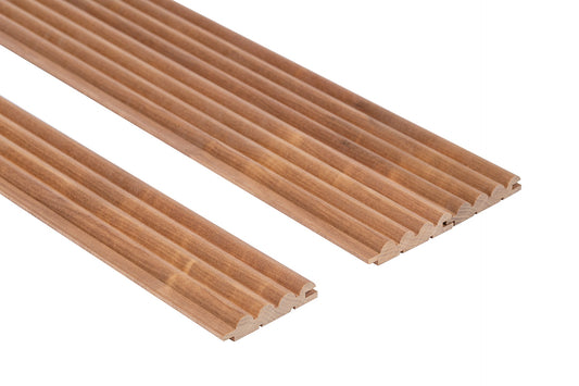 Panel de revestimiento interior SRP 15x82mm Álamo termomodificado (Thermo Aspen)